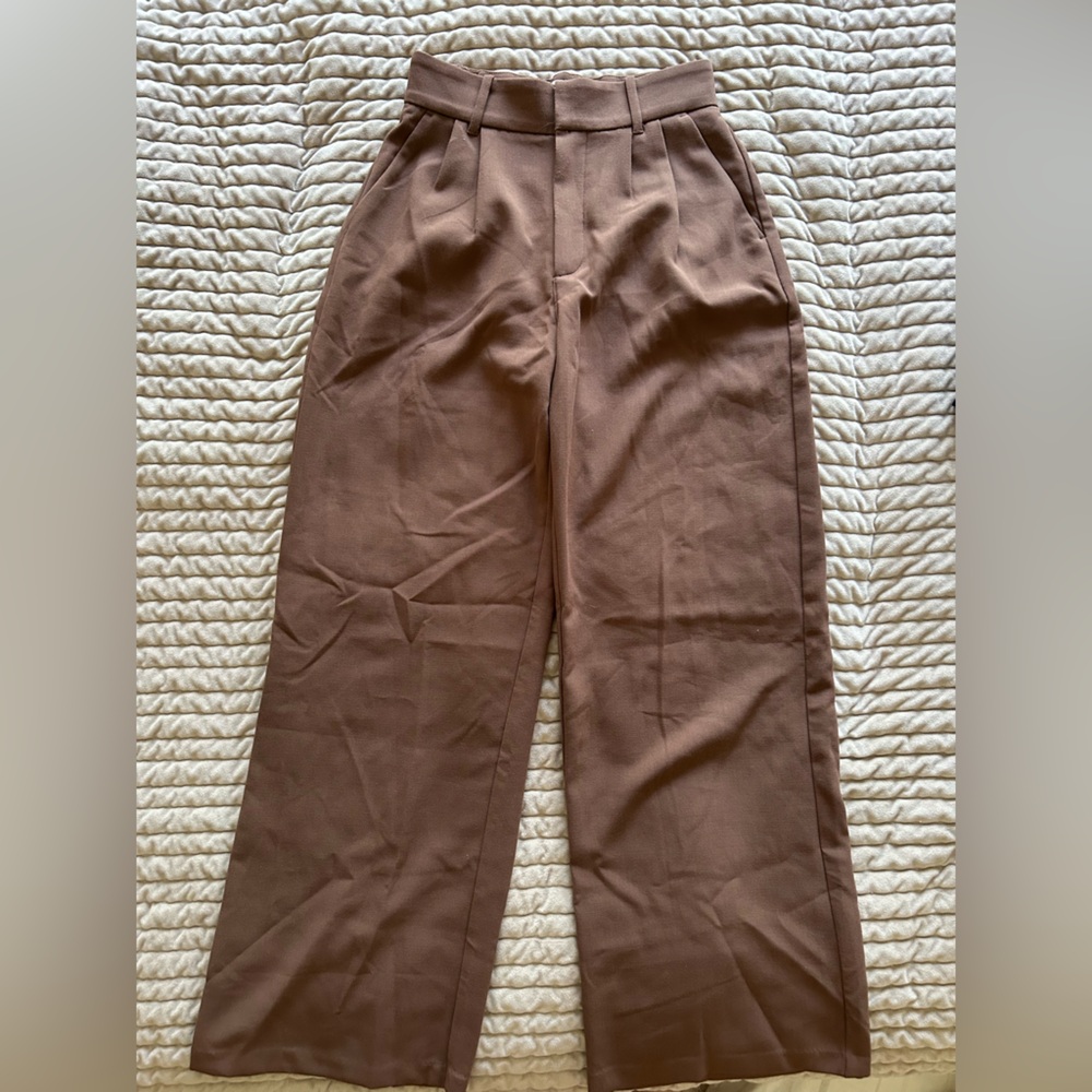 Abercrombie & Fitch Brown Trousers